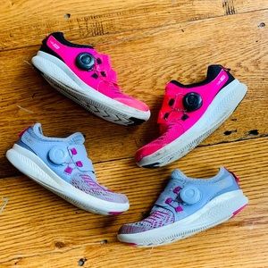 2️⃣ Pairs of Kids Size 12 New Balance Sneakers💗💜